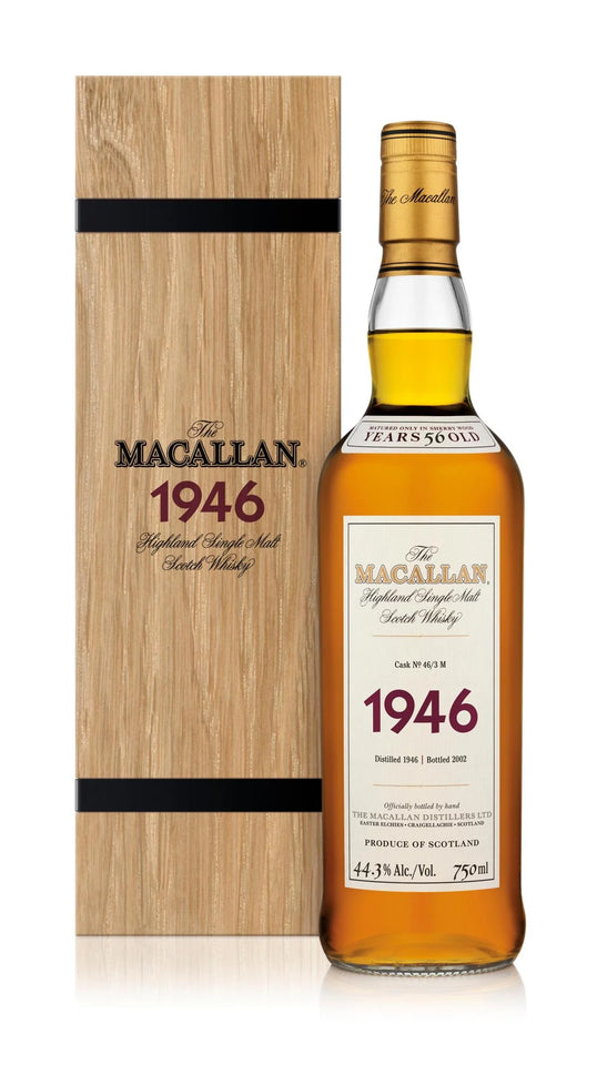 The Macallan Fine & Rare Scotch Single Malt 1946 Cask No. 46/3M 750ml