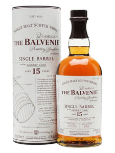 The Balvenie, 15 Year Old Single Barrel Sherry Cask Single Malt Scotch Whisky